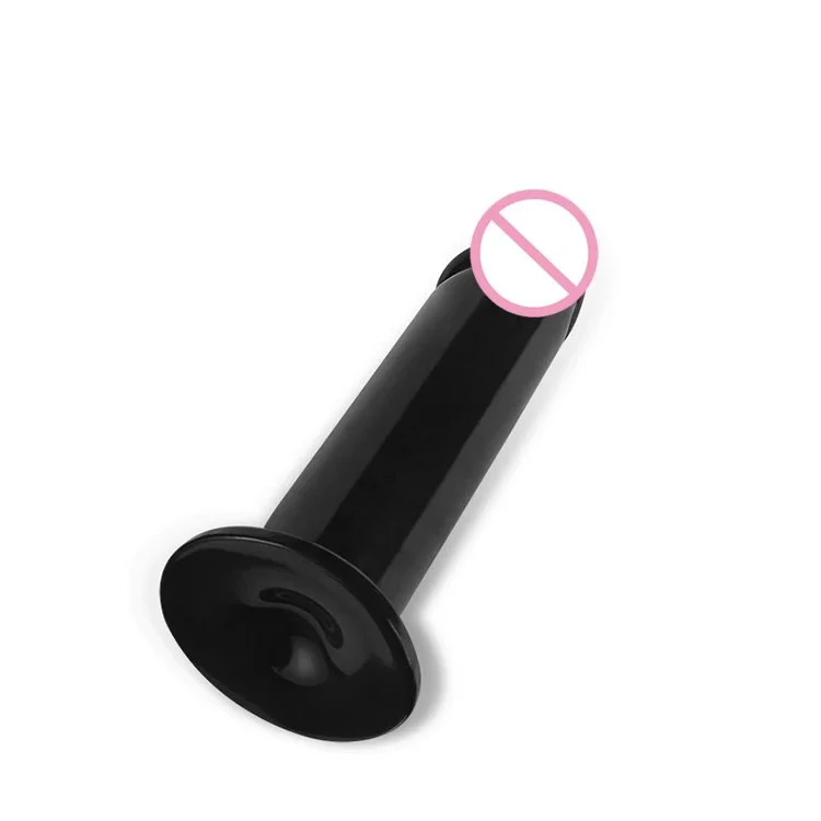 Black Super Long and Thick Dildo Waterproof Sexy Anal Plug