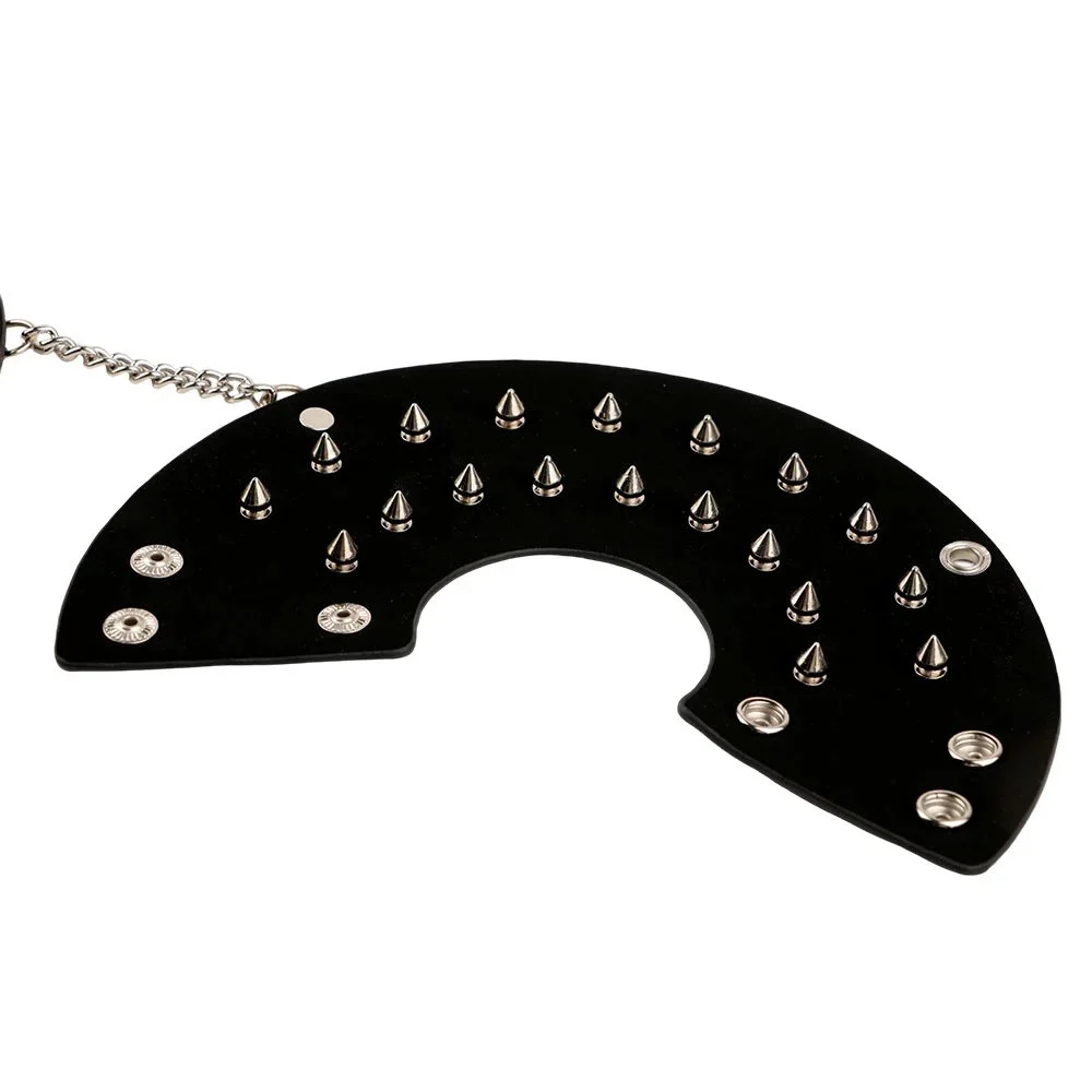 Goddess Sexual Breast Spiked Desire Leather Enchain Female Body Breast Bondage Props Erotic Bdsm Corset