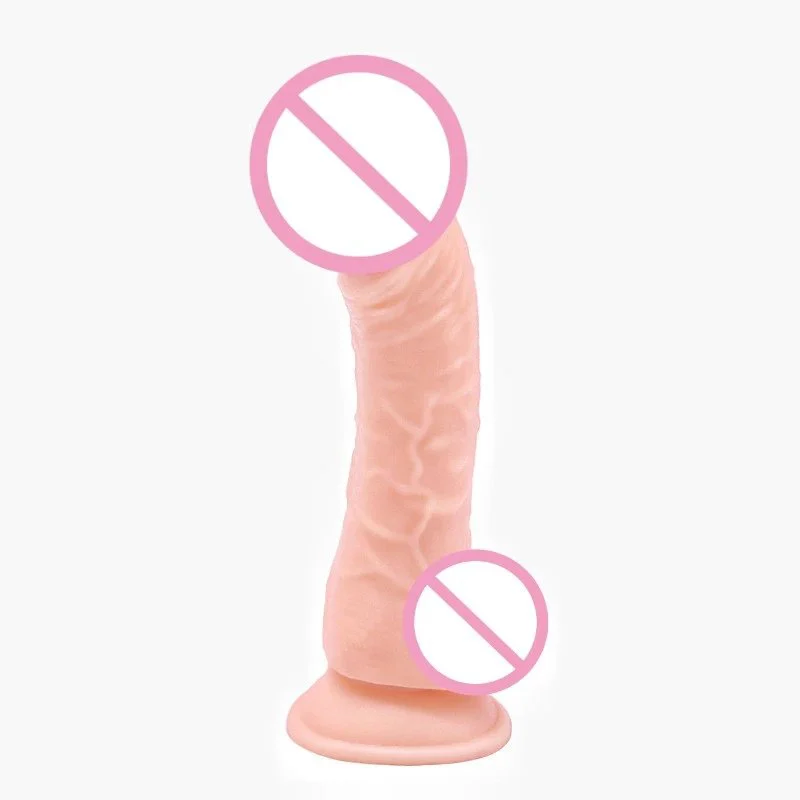 Big Penis Sex Toys for Women Female Masturbation Soft Dildo Realistic with Suction Cup