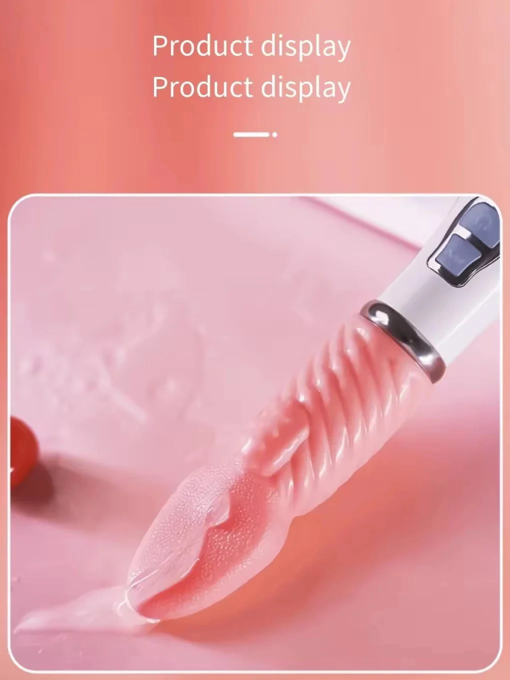 Mini Waterproof USB Rechargeable Pink Silicone ABS Female Masturbator Sex Toys Tongue Vibrator Licking Kegel Ball