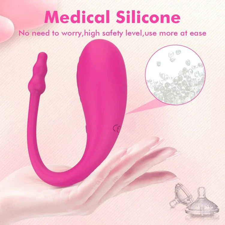 Mobile APP Control Wireless Jumping Egg Female Masturbator Wearable Vibrator Sex Toy for Women