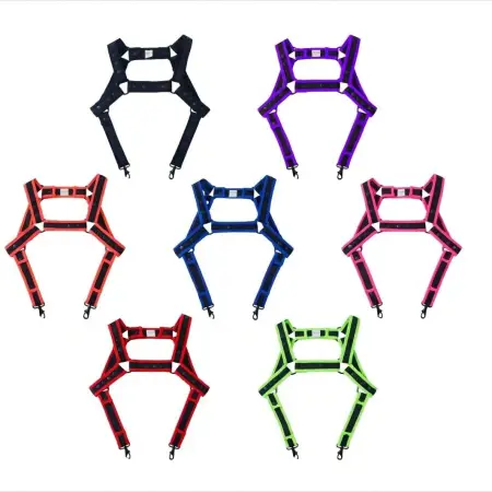 Men's Body Chest Harness Adjustable Elastic Waistband Sexy Underwear Halter Belt Bondage Sexy Harness for Men