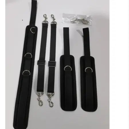 Adult Games Fetish Slave Sex Toys Bondage Fluffy Neck Collar Handcuff