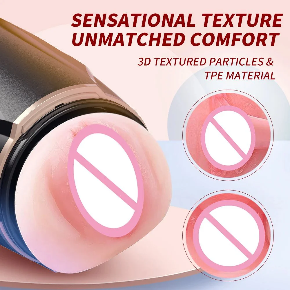 8 Frequency Automatic Vibration Telescopic Sucking Masturbation Machine Male Masturbator Sex Toys