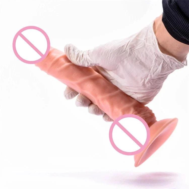 Best Price Soft Rubber Artificial Large TPE Realistic Dildo With Suction Cup Sex Toys for Women
