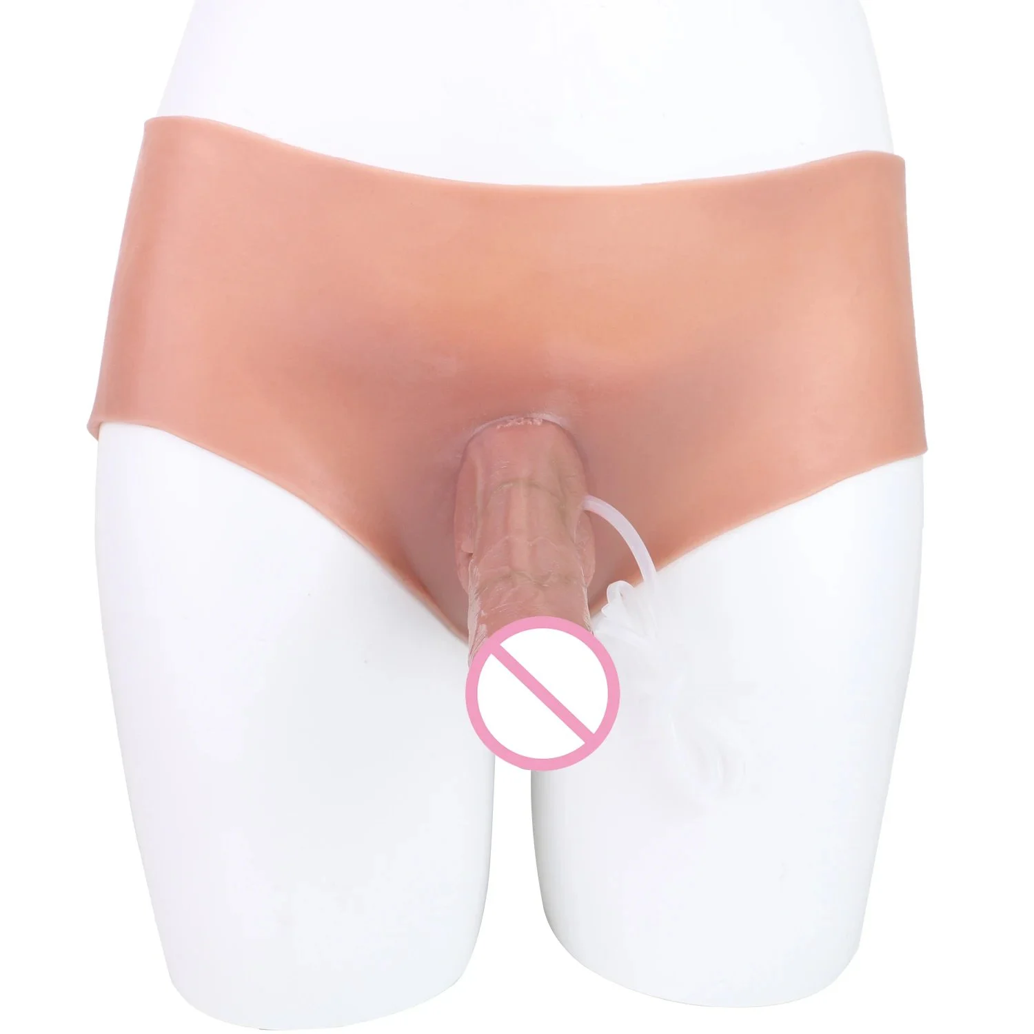Realistic Squirting Solid Dildos Pants Adult Product Female Wearing Simulation Dildos Silicone Pants Masturbator for Lesbian