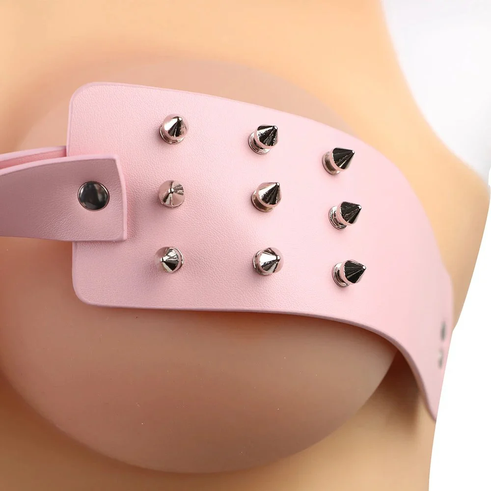 Goddess Sexual Breast Soul-Piercing Lust Belt Bdsm Game Props Bondage Human Breasts for Men and Women
