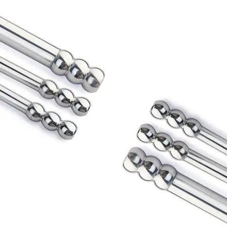 Metal Stainless Steel Multi - Size Urethral Rod Penis Long Horse Eye Dilator Catheter Sound Urethral Toys