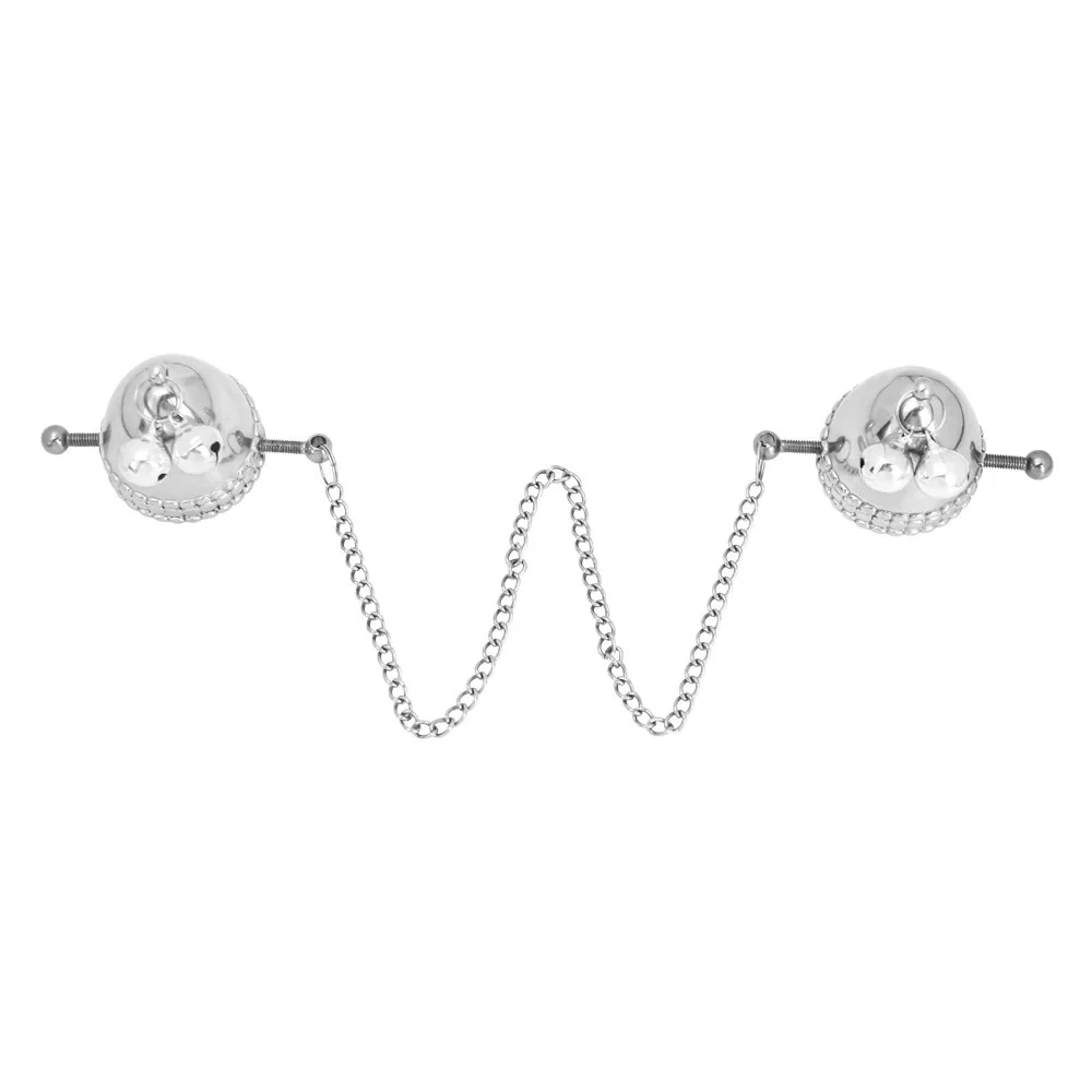 Metal Stainless Steel Chain Nipple Clamps Fantasy Fetish Sex Toys for Women Couple Flirting Nipple Games Stimulator