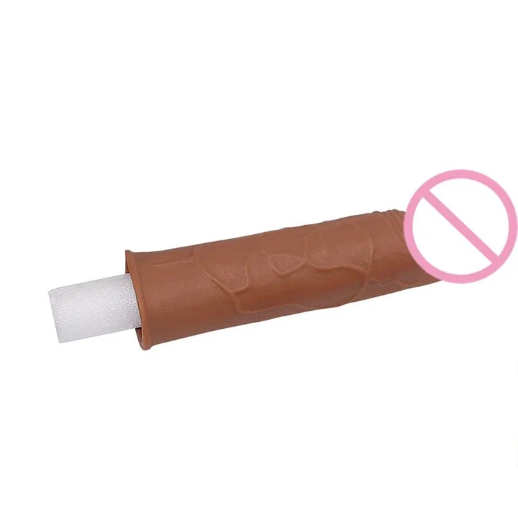 Sex Toy Woman Adult Female Masturbation Lovetoy Extension Sleeve Silicon Dildo Penis