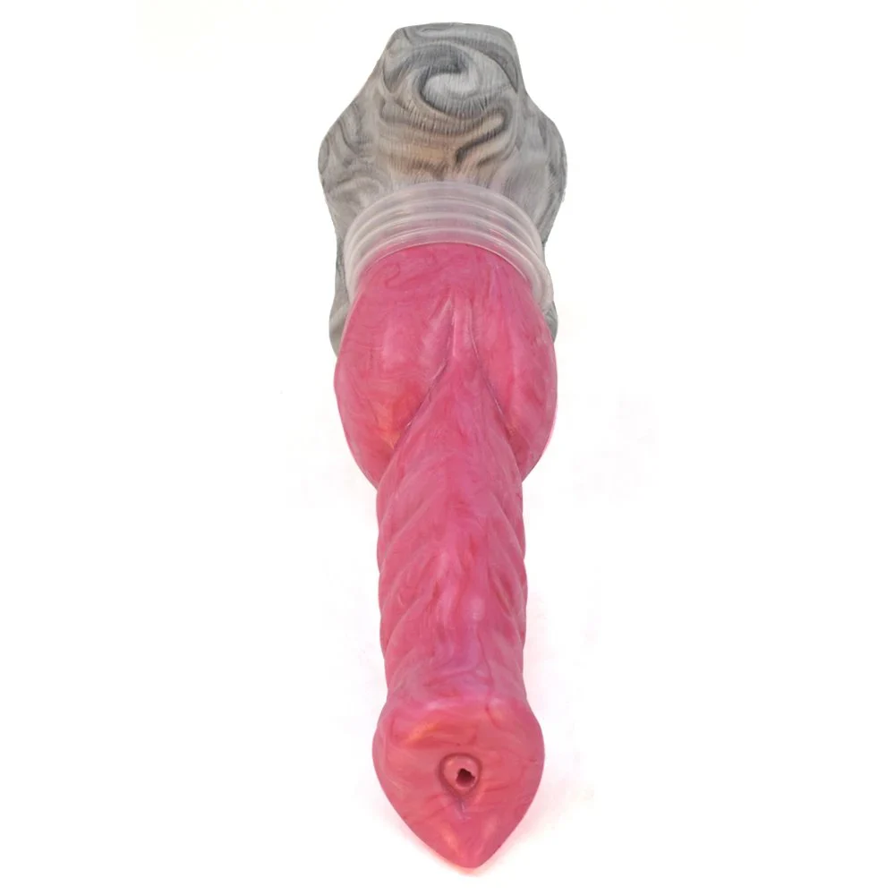 Female Masturbator Skin Feeling Realistic Soft Huge Ejaculation Animal Dildo Silicone for Women