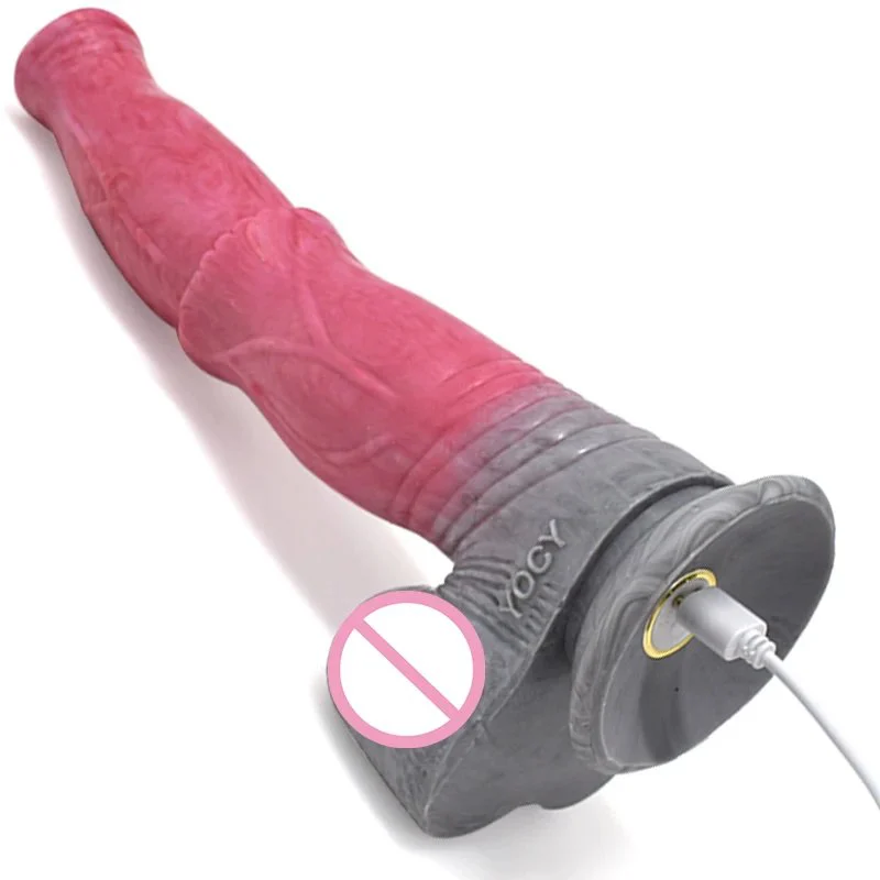 Pegasus 9.8 Inch Long Realistic Horse Dildo Vibrator Stimulation Erotic Sex Toy Vibration Masturbation