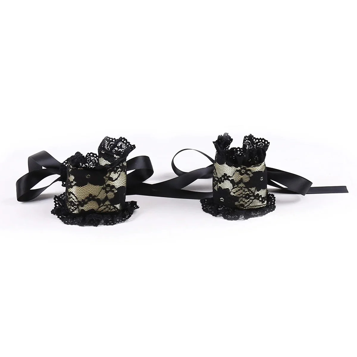 Bondage Lacy Seductive Toys Eyepatch Handcuff Suit for Couple