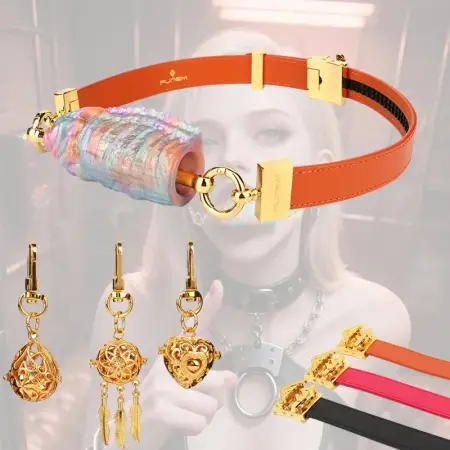 Neon Color Series Adult Sex Toys Gag Three Colors of Belts Can Be Selected in a Variety of Combinations with Advanced Design
