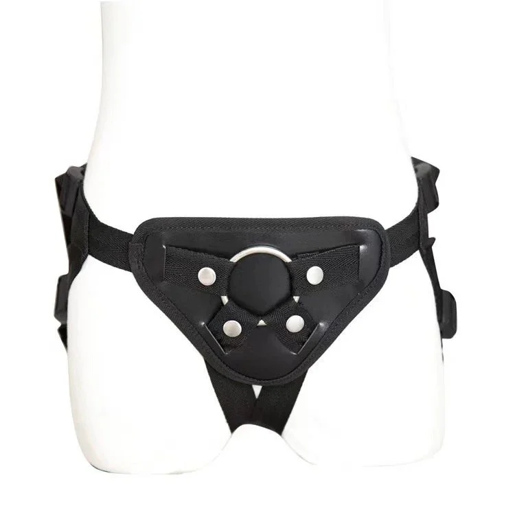 Dildo Holder Strapon Harness Panty Adjustable Leather Belt Strap on Pants for Lesbian Gays