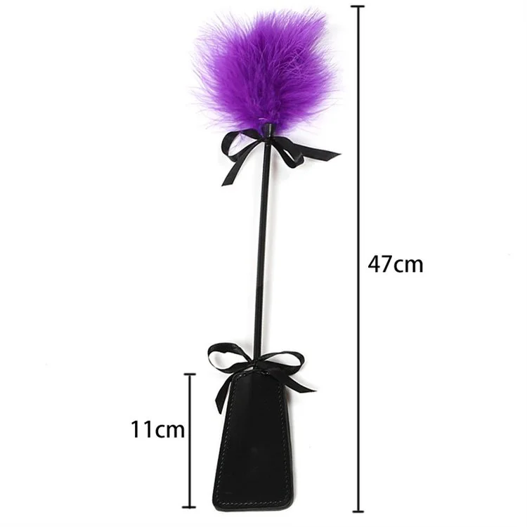 Bondage Kit for Couples Whip Flirting Spanking Paddle Flogger Sex Toy Feather Tickler