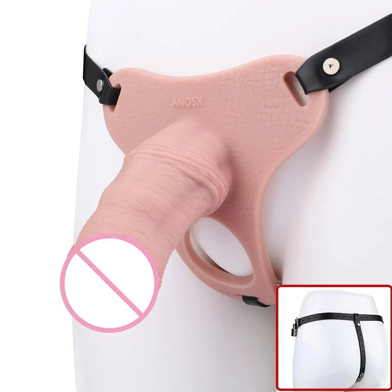 New Male Penis Sleeve Made of Safe Silicone Material, Suitable for Games and Male Chastity Cages