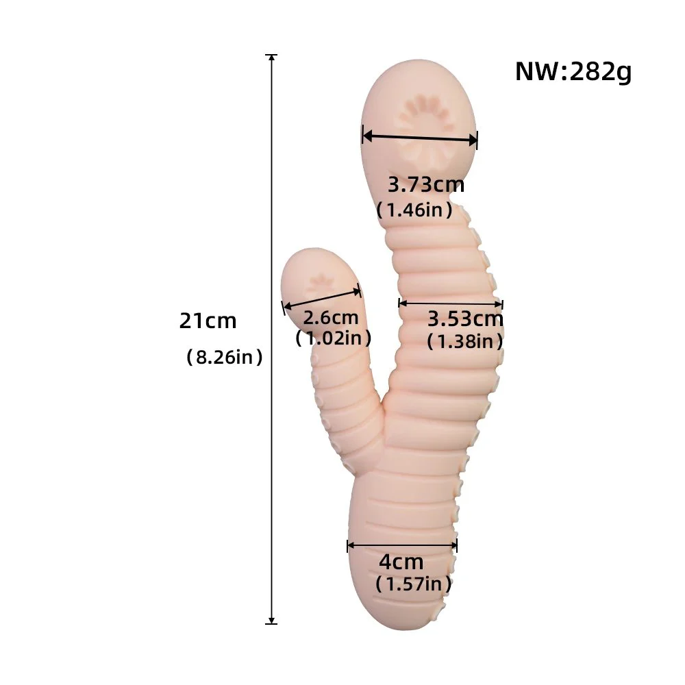 Rechargeable Dildo Snails Vibrator AV Stick Clitoris Sex Toys for Women Female Dual Vibration G Spot Vagina MassagerMasturbator