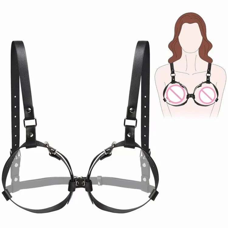 New Sexy Erotic Lingerie Body Slave Chest Ties SM Bondage Restraint Bra Breast Bondage Harness