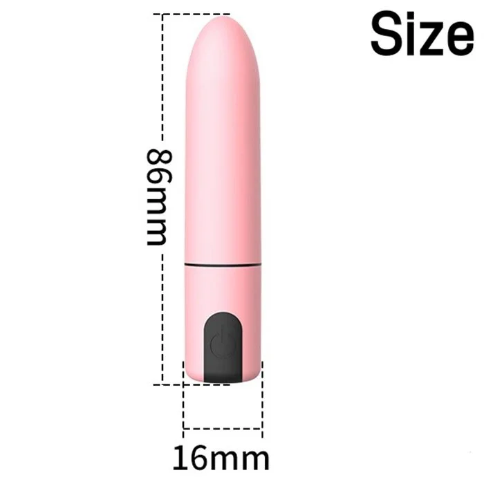 USB Rechargeable 10 Speeds Bullet Vibrator Waterproof Adult G-Spot Clit Stimulator Sex Toys for Women