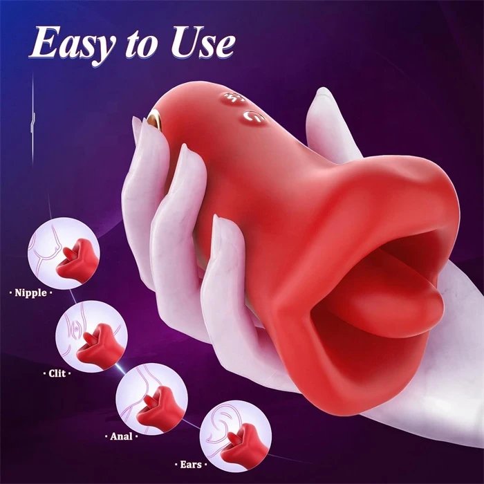 Women's Mini Waterproof 10-Frequency Vibrator Clitoral Sucking Sex Toy for Clit Massage