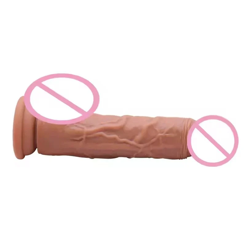 Large Eco-Friendly Female Dildo Soft Liquid Silicone Single Density Waterproof 6.3 Insertable Masturbation Device for Women