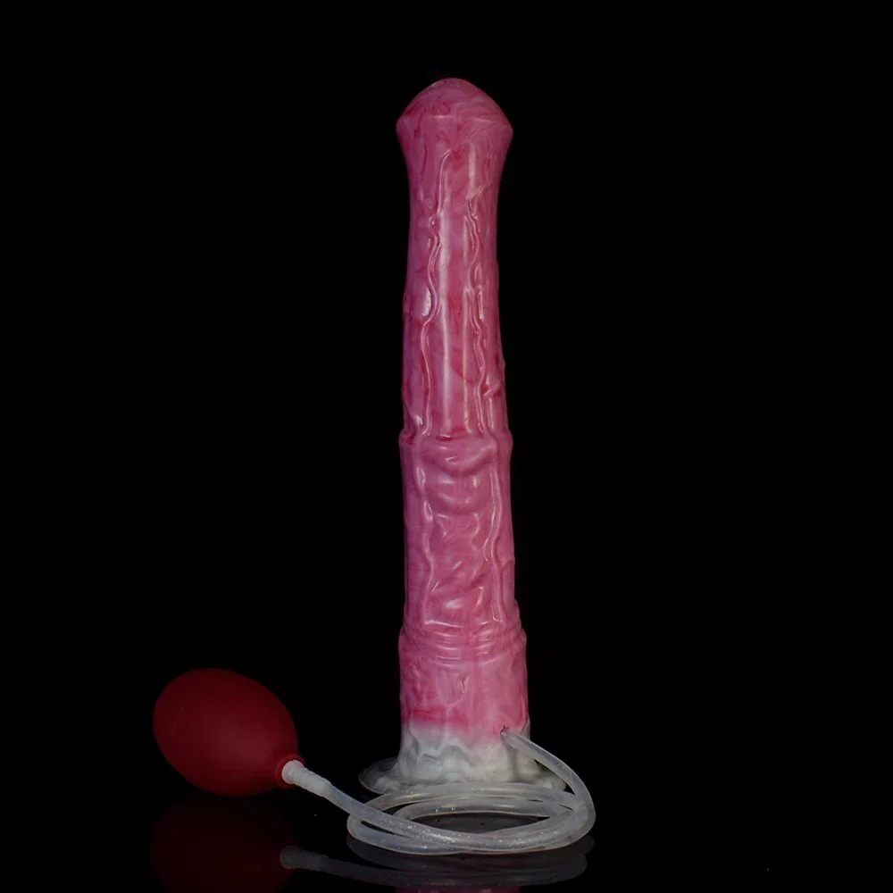 Ejaculation Realistic Dildo Huge Animal Shaped Penis Women Masturbator Squirting Vibrator Dildo for Women