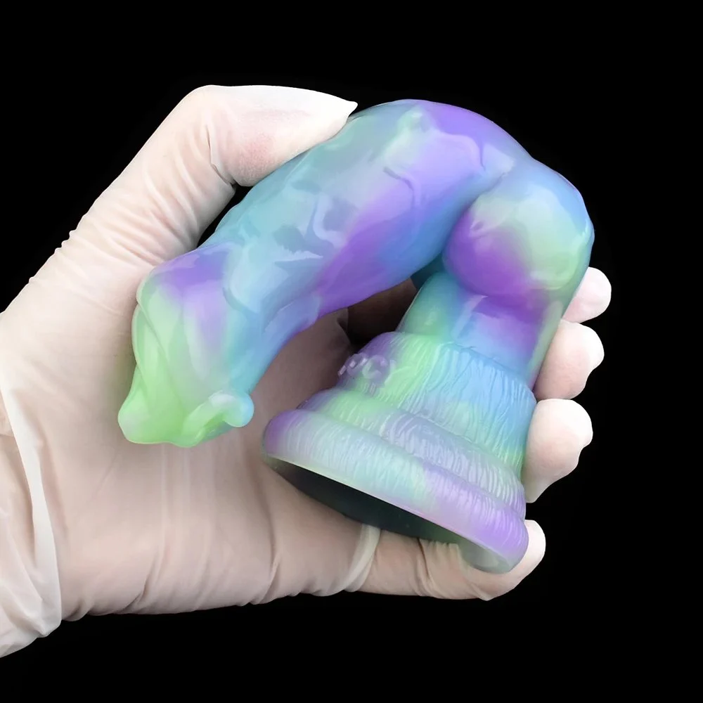 Butt Plugs Werewolf Dildos Animal Dildo for Beginners Women and Men Gay Lesbian alien Cock Hands-free Beast Dildos Big Knot