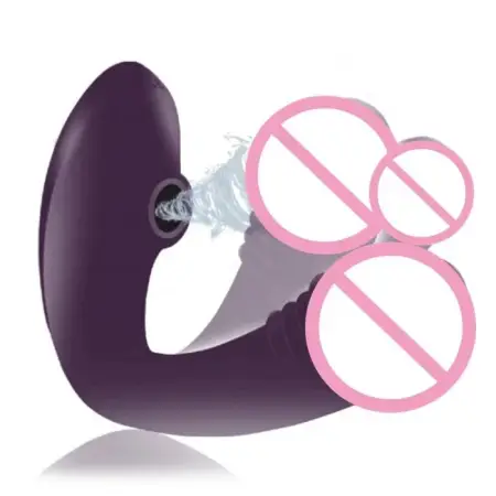 USB Powered Waterproof 10 Frequency Realistic Silicone Sucking Vibrator for Female G-Spot and Vaginal Masturbation