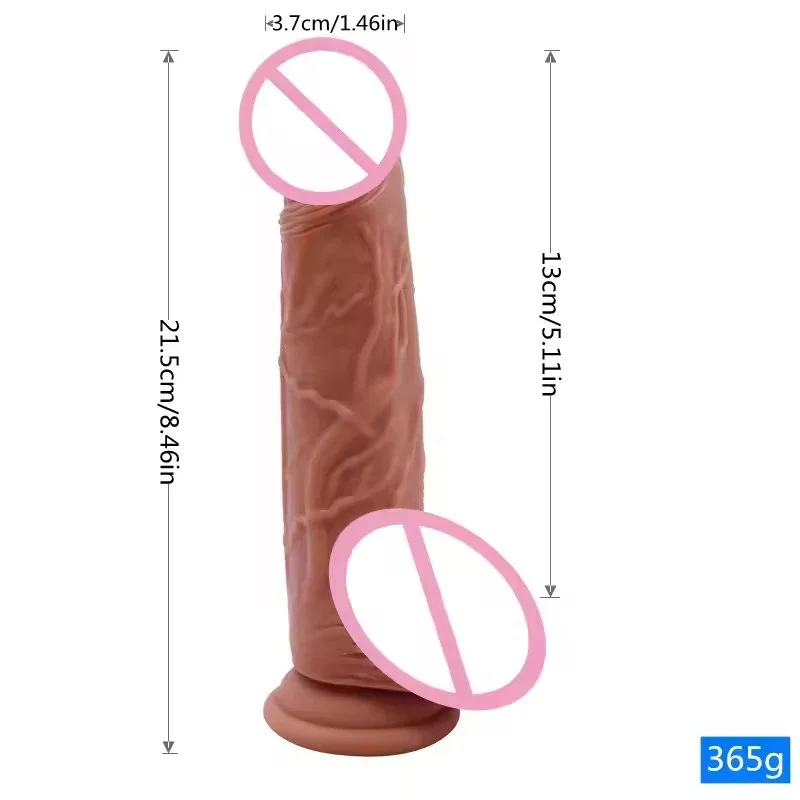 Large Eco-Friendly Female Dildo Soft Liquid Silicone Single Density Waterproof 6.3 Insertable Masturbation Device for Women