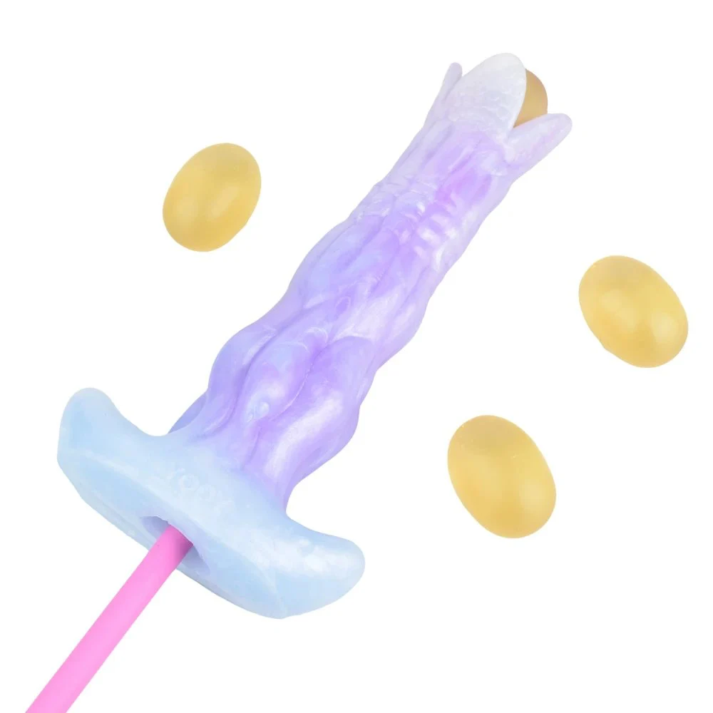 Fantasy Ovipositor Dildo with Eggs, Ovipositor Dildo with Gelatin Egg Shapes,Fantasy Alien Sex Toy for Women monster Dildo