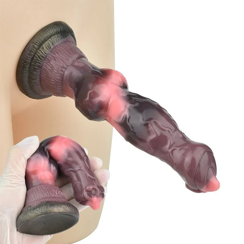 Big Knot Horse Dildo Big Animal Dildo,Horse Dildo,Plug Monster Dildo, Butt Plug SM Sex Toy for Men Women Masturbation