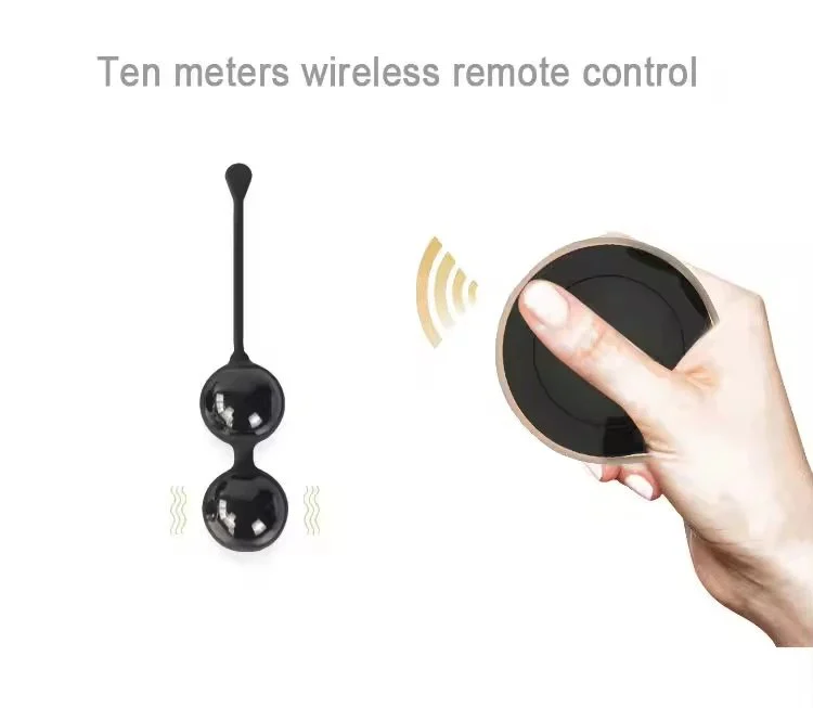 Remote Control Electric Kegel Balls Set Metal Vibrating for Sexual Health and Muscle Training