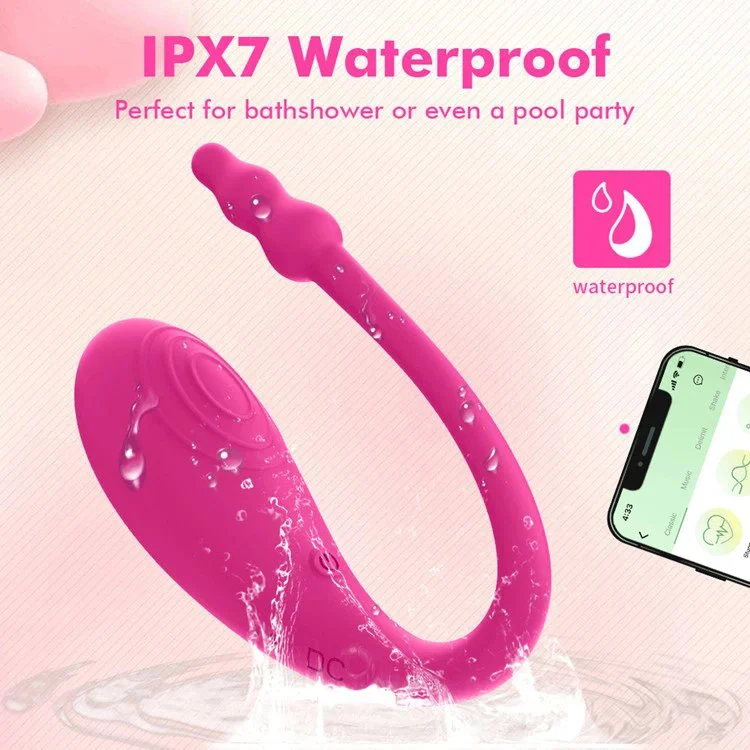 Mobile APP Control Wireless Jumping Egg Female Masturbator Wearable Vibrator Sex Toy for Women