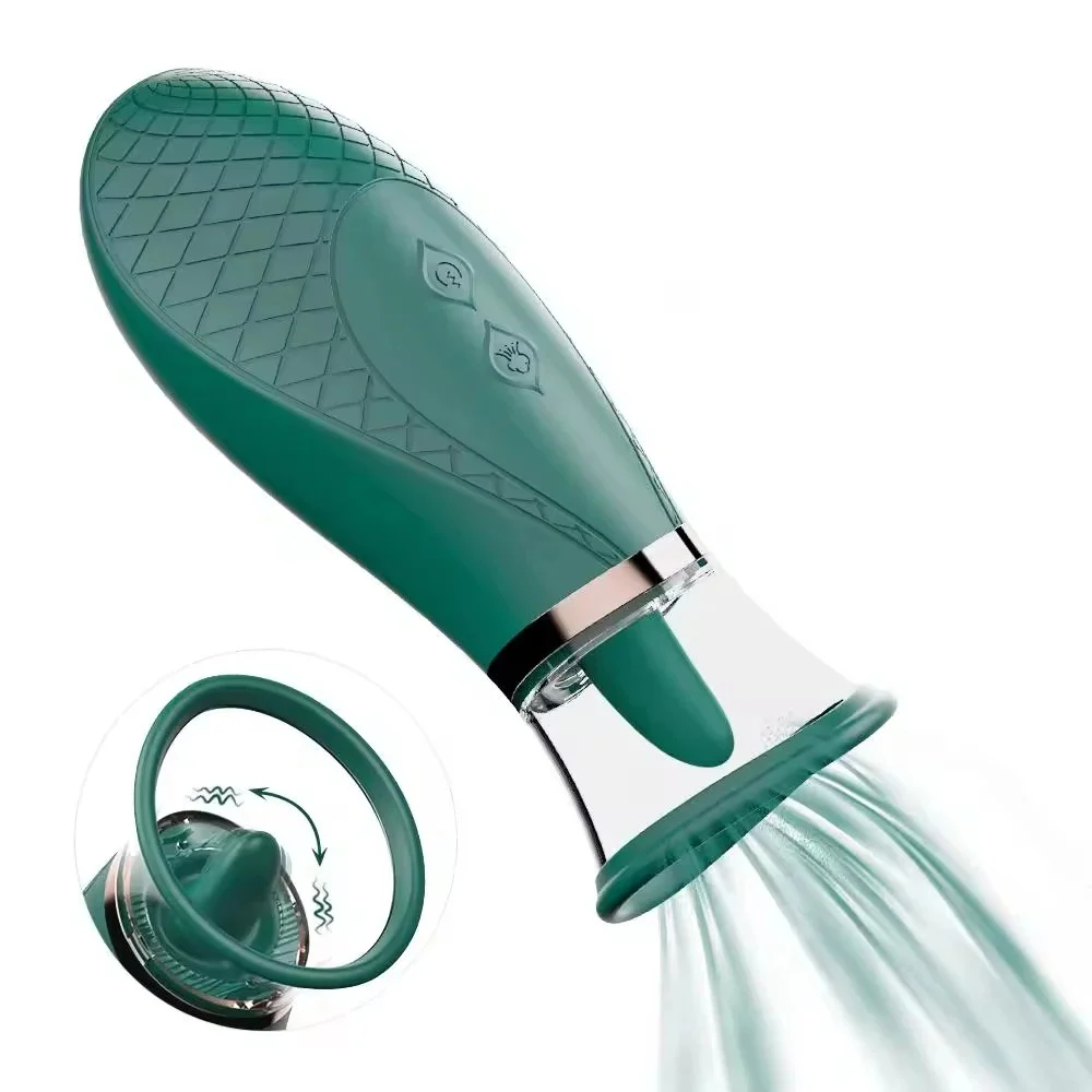 Tongue Licking Sucking Vibrator Nipple Sucker Sexuales Para Mujer Female Sex Clitoral Toy for Women