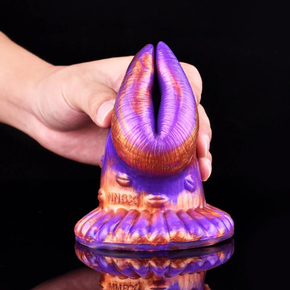 Sex Toy Grinder with Vibrating Hollow Peep Insertable Anal Plug for Adult Toys