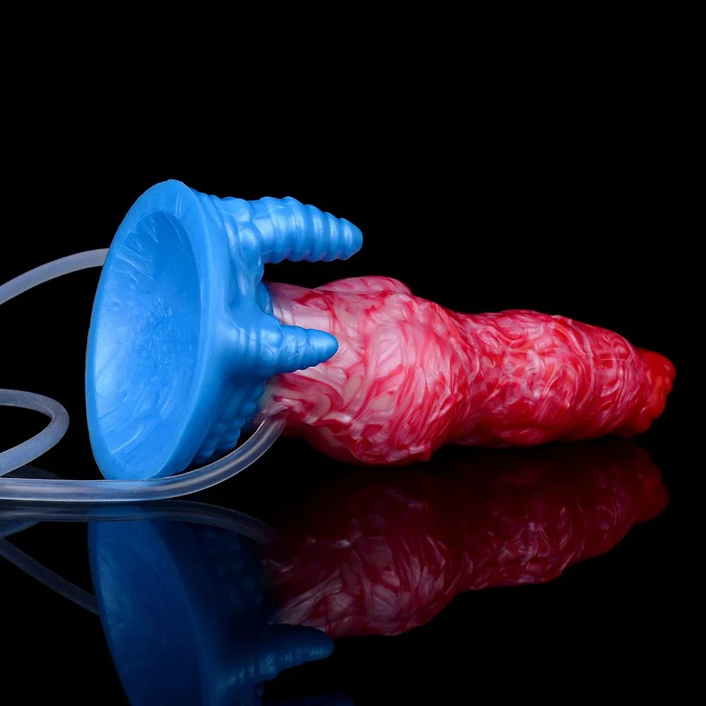 Fantasy Inflatable Anal Plug with Pump Butt Shower Enema Silicone Fetish BDSM Anal Sex Large Anus Plug Dilator Prostate Sex Toys
