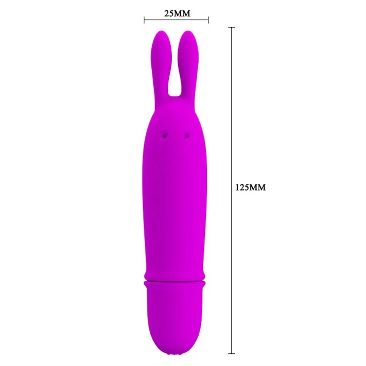 G Spot Clitoral Stimulator Pretty Love Small Cute Bunny Ears Bullet Vibrator Rabbit Vibe Dildo Vibrators