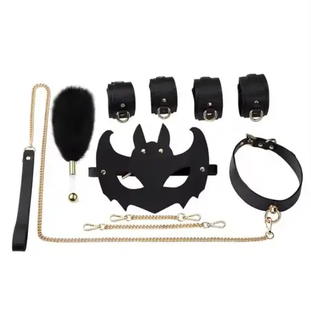 Leather men and women flirting bondage bondage adult products bondage sex toys