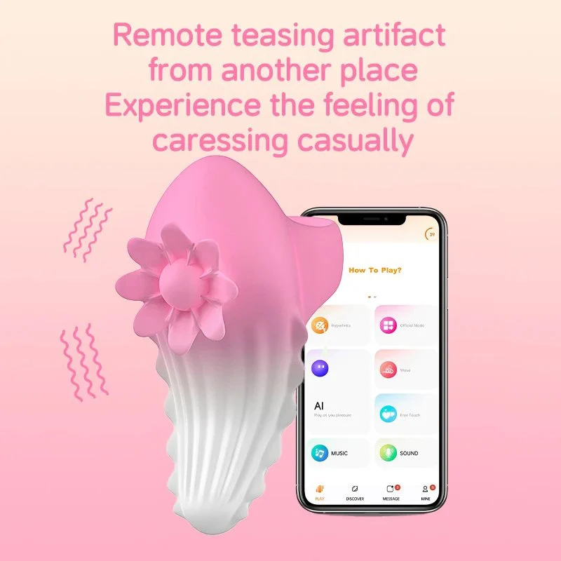 Sunflower Shape Female Finger G-Spot Clitoral Nipple Stimulator 10 Vibration Modes Finger Masturbator Vibrator Set Happy Sex