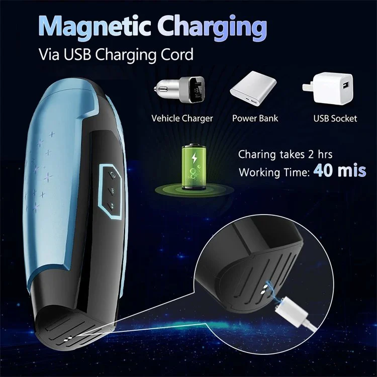 Automatic Penis Training Masturbation Cup Capsule Vibrator Deep Throat Telescopic Masturbating Cup