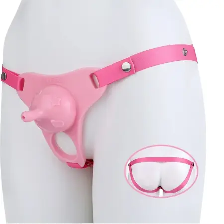 Male Penis Cage with Urination Access Design Safe Silicone Material 2-Way Wearable Male Chastity Device