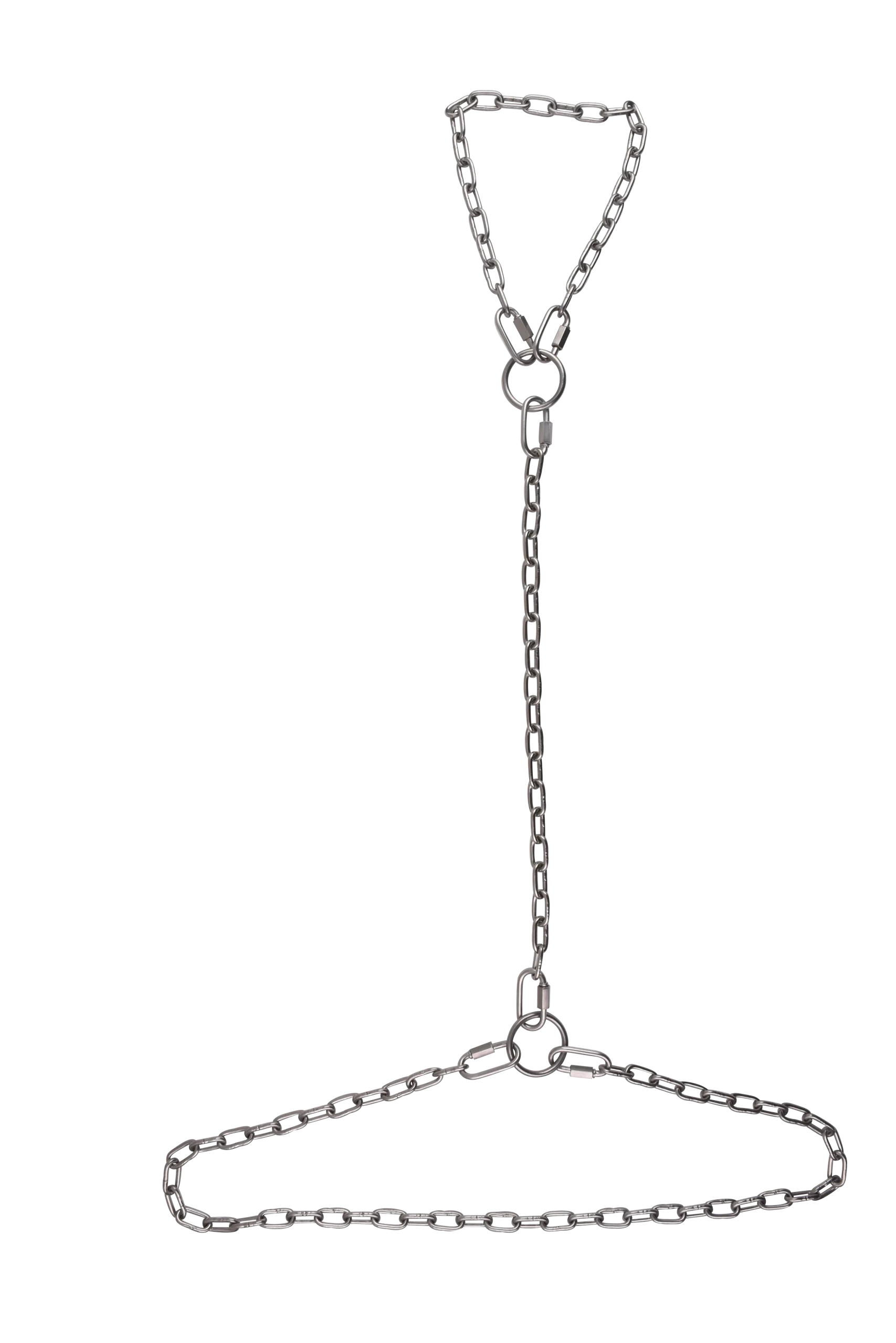 Leather Collar Games Clamps with Long Chain Restraint Fetish Stainless Steel Bondage Kit Bondage Sex Games Sex Toy for Couple