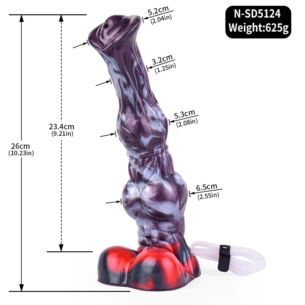 Fantasy Ejaculation Dildo knotted dragon dildo With suction cup Sucker Curved Squirting Penis plug adult sex toys men women