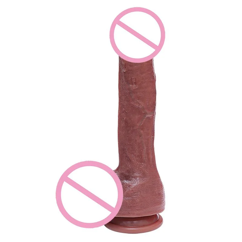Double Layer Lifelike Feeling Penis Soft Skin Sexy Huge Big Dildo Female Masturbator XXXL Realistic Dildo for Women Sex Toy
