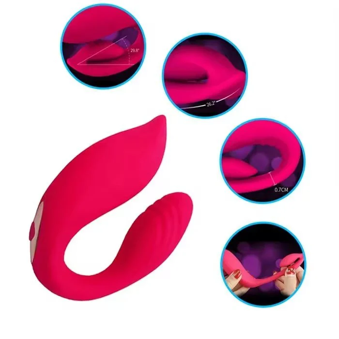 New Second Generation Vibration Ring Wireless Remote Control Lock Precision Ring Couple Total Vibration Double Ring Adult Sex
