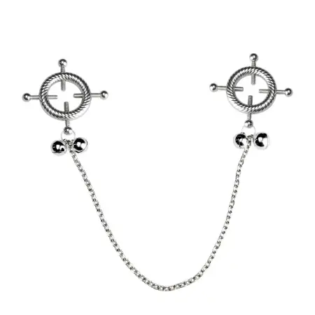 Fashionable Stainless Steel Clip Big Tits Sex Bondage Adult Flirting Toy Silver Sexy Nipple Clip for Women