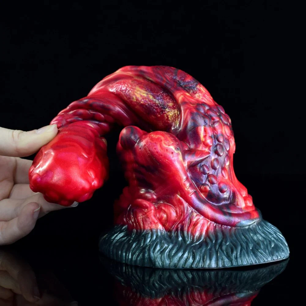 Dragon Alien Dildo Huge Rubber Anal Plug Sex Toys for Women