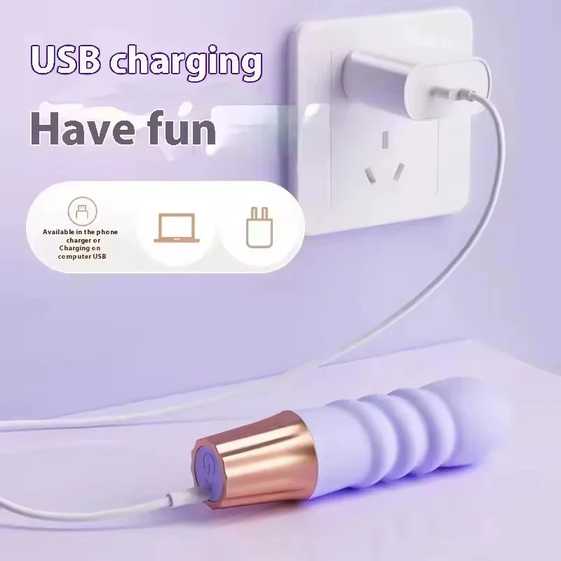 USB Rechargeable Vibrating for Masturbator for Female Masturbation 9 Frequencies 40dB Quiet Couples Flirting Sex Toy
