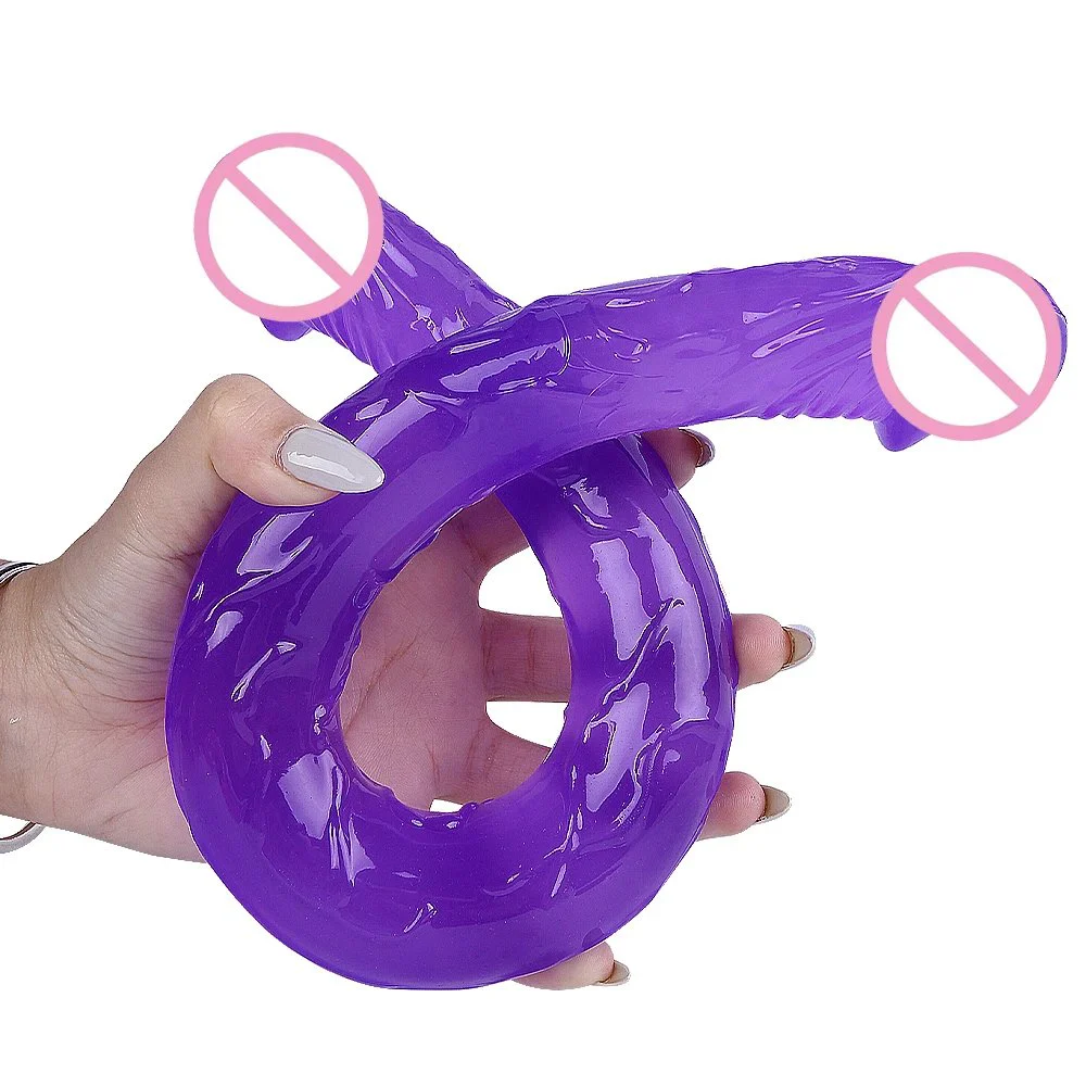 Realistic Soft Silicone Dildo Huge Penis BDSM Hard Plastic Vibrator for Male and Female Use